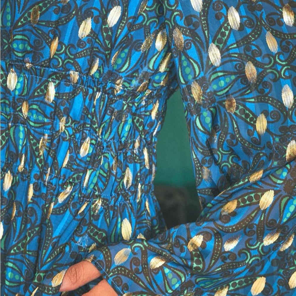 THE ODELLS Odessa Maxi Dress RARE Womens Size Large Whimsigoth Witchy Magical - Picture 4 of 10